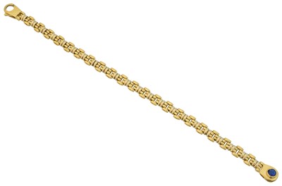 Lot 41 - An 18ct gold bracelet