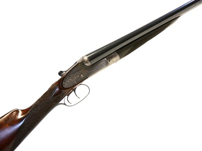 Lot 157 - Stephen Grant 12 bore side by side shotgun 6280 LICENCE REQUIRED