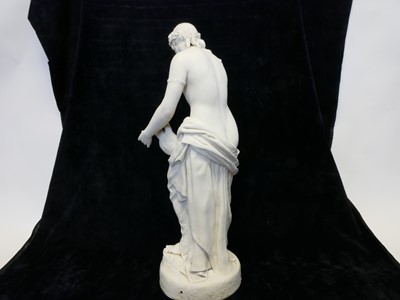 Lot 138 - Large Copeland Parian figure of a maiden