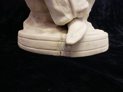 Lot 143 - W.H. Goss Parian figure of The Bride of Abydos