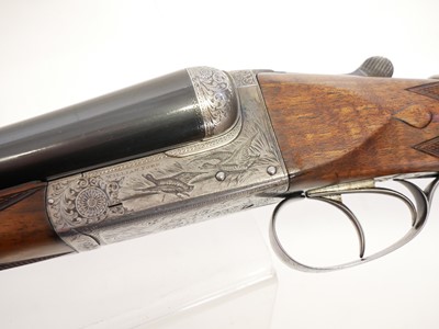 Lot 184 - William Ford 3 inch side by side 12 bore shotgun LICENCE REQUIRED