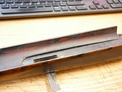 Lot 35 - Watson Brothers 4 bore single barrel shotgun