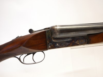 Lot 178 - Lincoln 10 bore side by side shotgun LICENCE REQUIRED