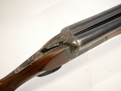 Lot 178 - Lincoln 10 bore side by side shotgun LICENCE REQUIRED
