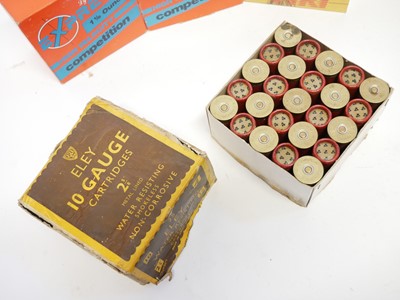 Lot 244 - 10 bore and 12 bore shotgun ammunition LICENCE REQUIRED