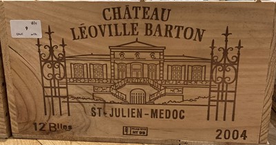 Lot 9 - 12 Bottles Chateau Leoville Barton Grand Cru Classe St Julien 2004