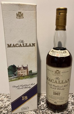 Lot 53 - 1 Bottle The Macallan 18 Years Old Distilled 1967