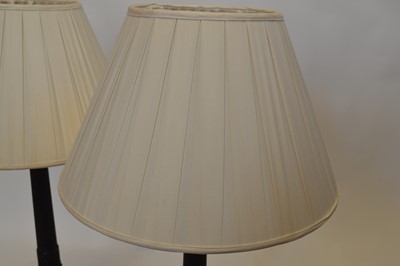 Lot 222 - Pair of Classical Table Lamps