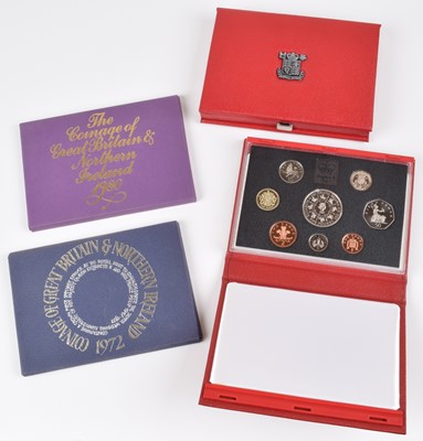 Lot 9 - Twenty-four Royal Mint Annual Proof and Uncirculated Coin Sets and others.