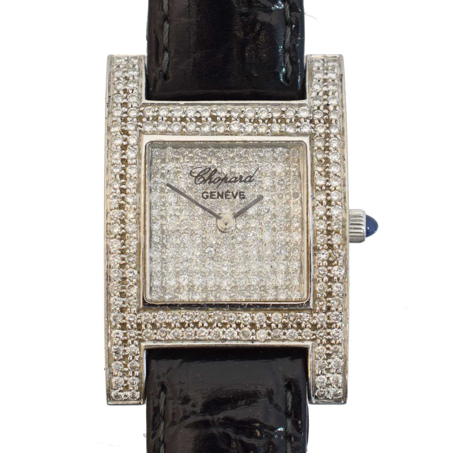 53 - An 18ct gold Chopard 'Your Hour' diamond wristwatch,