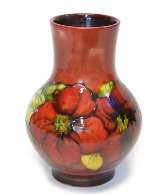 Lot 46 - Moorcroft Anenome pattern flambe vase