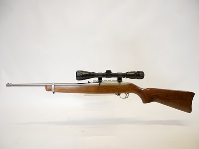Lot 130 - Ruger 10-22 semi automatic rifle LICENCE REQUIRED