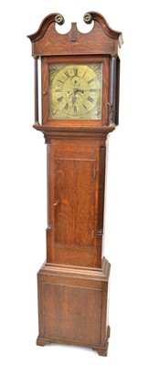 Lot 256 - Late 18th-century longcase clock