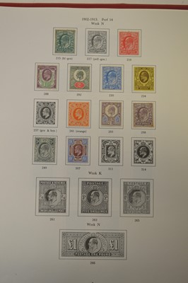 Lot 90 - G.B collection of stamps in two printed S.G. printed albums
