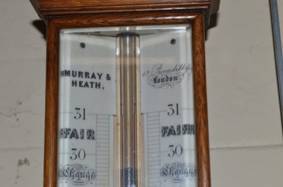 Lot 211 - Murray & Heath, London, mercury stick barometer