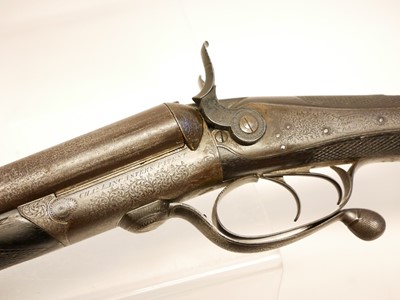 Lot 36 - Charles Lancaster 14 bore hammer gun
