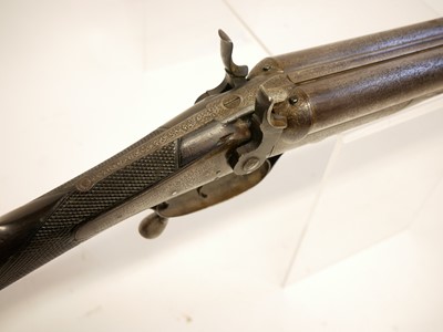 Lot 36 - Charles Lancaster 14 bore hammer gun
