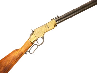 Lot Denix replica Henry Rifle