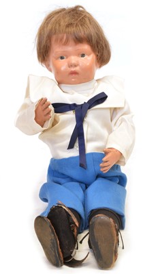 Lot 74 - American Schoenhut wooden doll