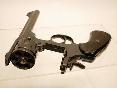 Lot 100 - Webley .455 Mk VI service revolver LICENCE REQUIRED