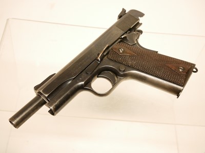 Lot 94 - Colt 1911 RAF Contract .455 semi automatic pistol LICENCE REQUIRED