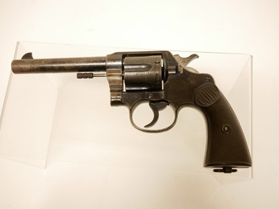 Lot 102 - Colt New Service .455 revolver LICENCE REQUIRED
