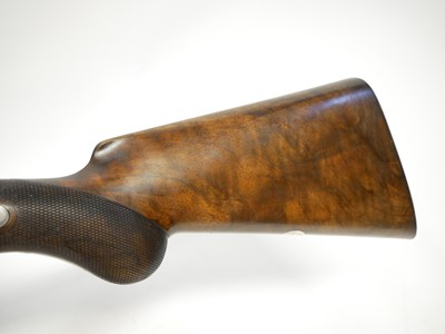 Lot 32 - Army and Navy double 8 bore hammer gun