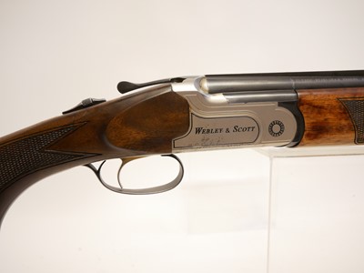 Lot 161 - Webley and Scott 20 bore over and under shotgun LICENCE REQUIRED