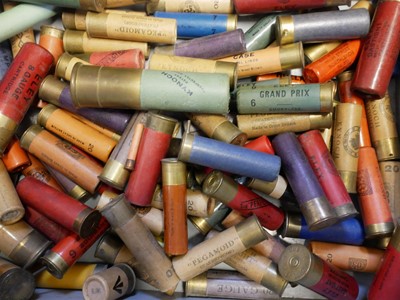 Lot 242 - Collection of 87 mixed calibre (non 12 bore) shotgun cartridges LICENCE REQUIRED