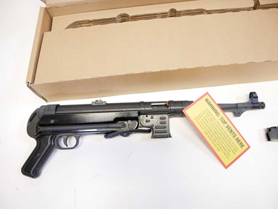 Lot 71 - GSG MP40 9mm Blank Fire semi-auto rifle REENACTOR /VCR LICENCE REQUIRED