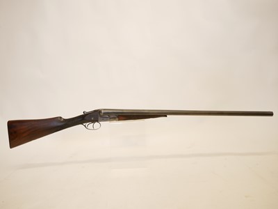 Lot 148 - Greener 12 bore side by side shotgun LICENCE REQUIRED