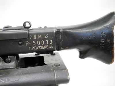 Lot 70 - Deactivated MG53 belt fed machine gun