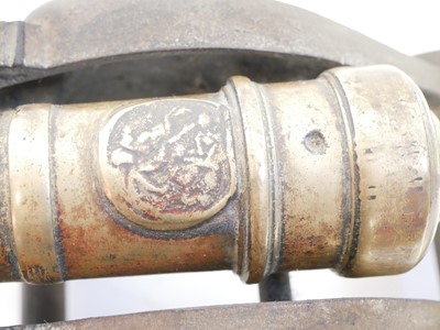 Lot 294 - Victorian bronze signal cannon