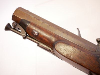 Lot 5 - Flintlock 'Man Stopper' pistol by Wilson