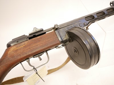 Lot 67 - Deactivated Russian PPSH sub machinegun