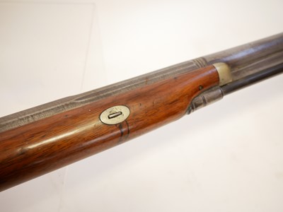 Lot 40 - Percussion single barrel shotgun