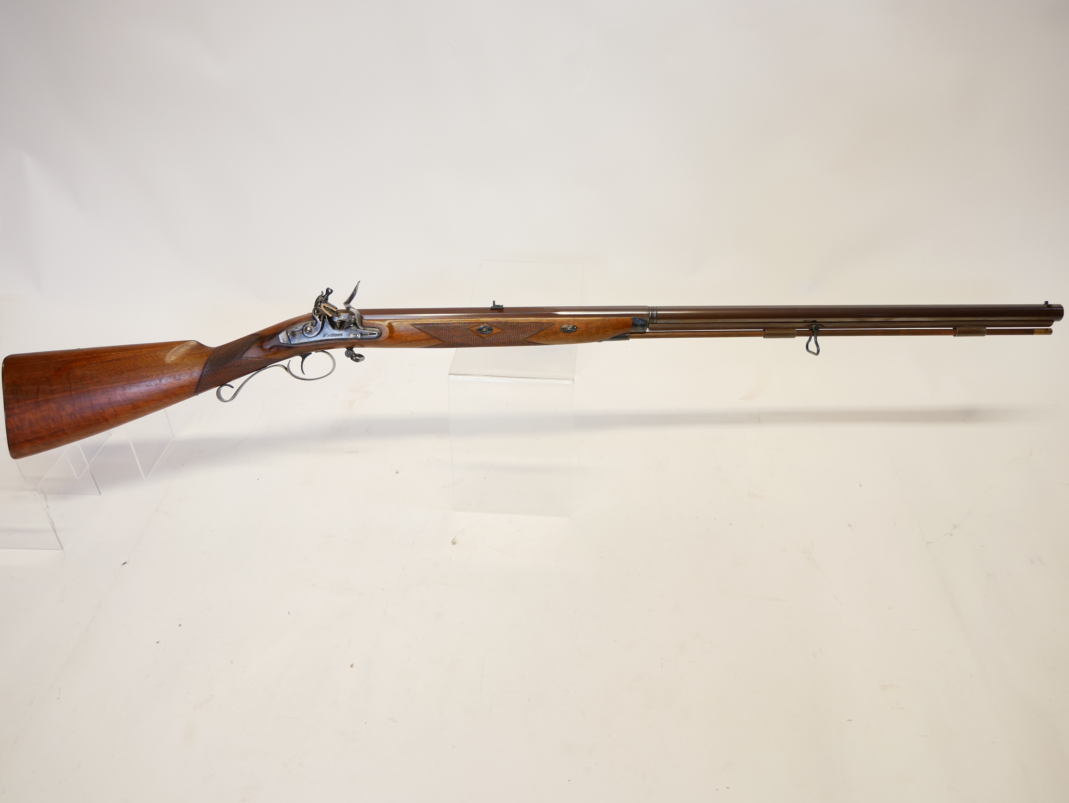 Lot 106 - Pedersoli Mortimer .54 flintlock rifle