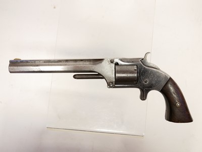 Lot 18 - Smith and Wesson .32 rimfire No.2 Army revolver