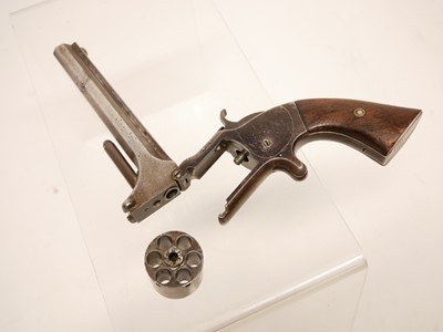 Lot 18 - Smith and Wesson .32 rimfire No.2 Army revolver