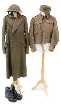 Lot 301 - British WWII R.A.S.C Uniform