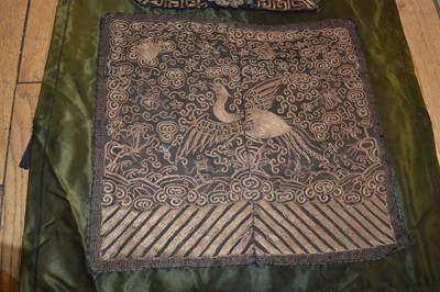 Lot 181 - Two Chinese embroidered panels