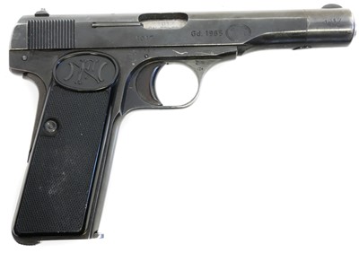 Lot 49 - Deactivated FN Browning 1922 semi automatic pistol