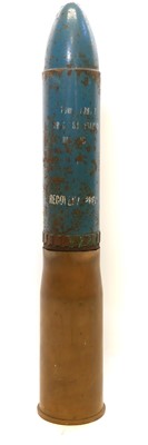 Lot 291 - Inert 76mm ARMDC round, the base dated 1965.