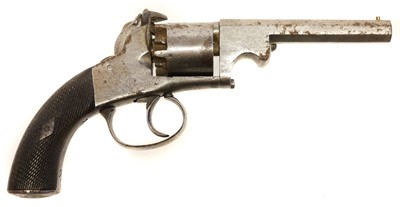 Lot 12 - English Bentley type percussion revolver