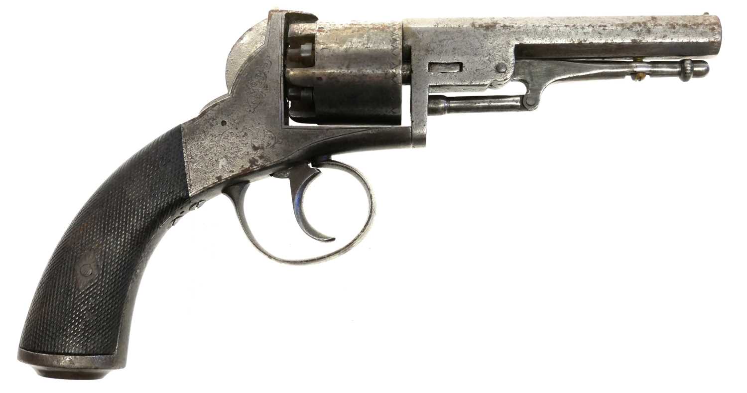 Click A Revolver Lot 13 - English percussion revolver