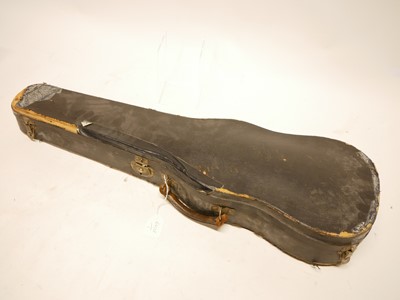 Lot 64 - German violin in Rushworths case with two bows