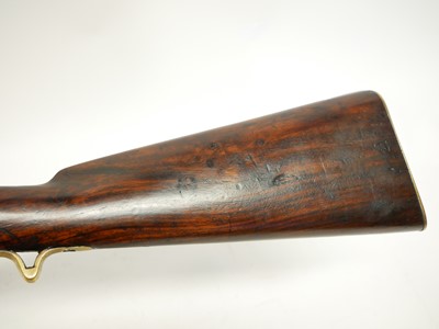 Lot 385 - Indian .56  Enfield type percussion carbine LICENCE REQUIRED