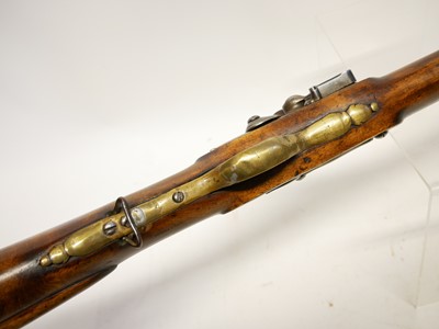 Lot Flintlock composed Jager rifle