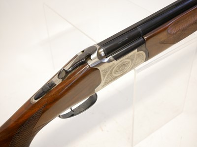 Lot 143 - Lanber 12 bore over and under shotgun LICENCE REQUIRED