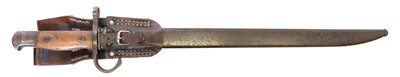 Lot 263 - Japanese type 30 bayonet and scabbard